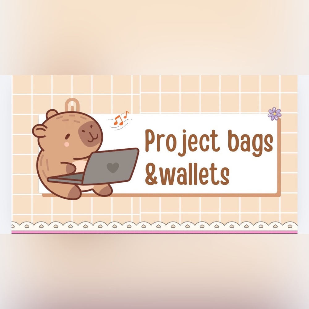Project Bags & Wallets Listing ( ALL SALES ARE FINAL)